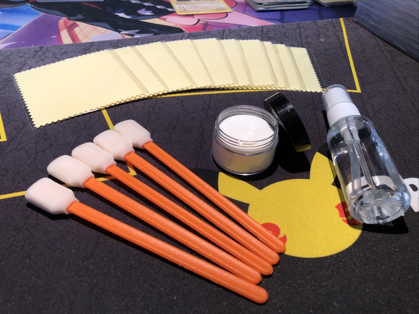 TCG Card Cleaning Kit. Compare To Miracle Card Care. Improved! Extra Supplies!