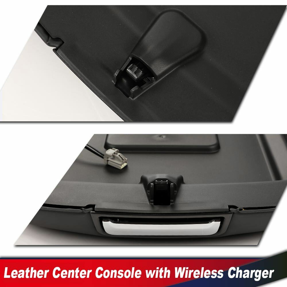 Center Console Armrest Lid W/wireless Charger Fit For 15-20 Tahoe Yukon Suburban