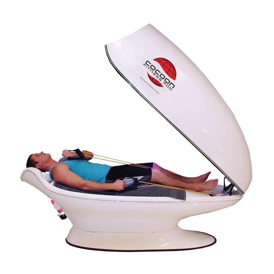 Wellness Cocoon Fitness Pod Infrared, Red Light Therapy, Lease to Own, Free Ship