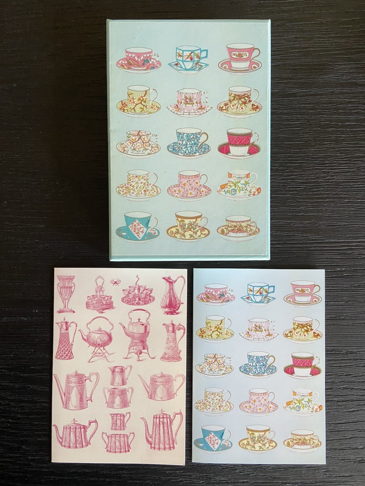 VICTORIA & ALBERT MUSEUM Boxed Set of 12 TAKING TEA Notecards/Envelopes