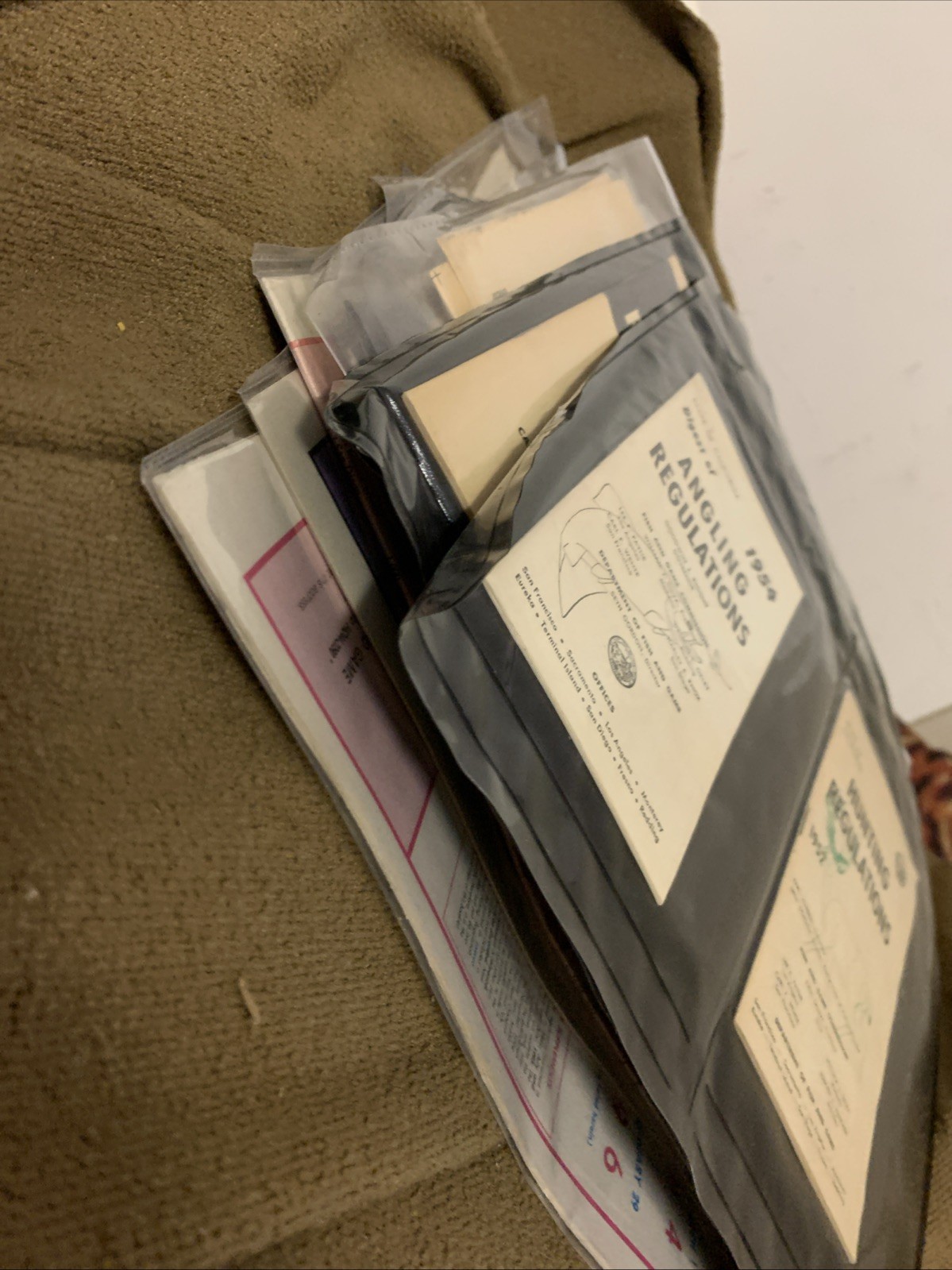 Lot Of 29 California Regulations Pamphlets 1952 1994 Vintage Hunting Fishing