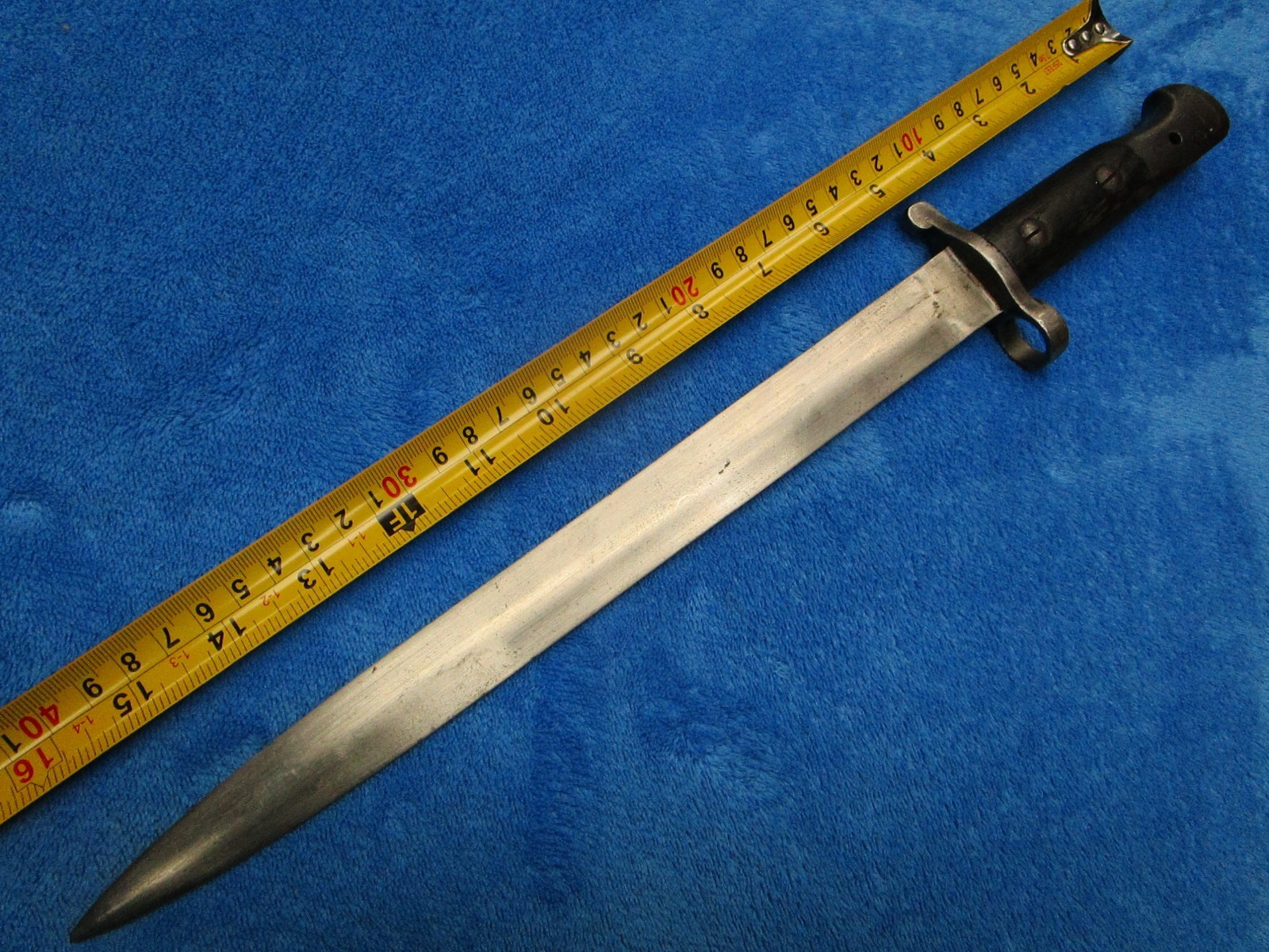 RARE ORIGINAL WW1 M1903 SMLE BRITISH BAYONET MADE BY SANDERSON SHEFFIELD