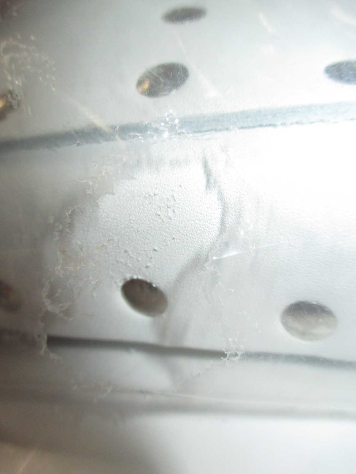 KLEIN TOOLS 5166~7-POCKET - WHITE LEATHER TOOL POUCH~CHICAGO,ILLS. USA~BRAND NEW