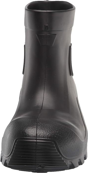 BLACK WATERPROOF Hunting Fishing Farming Mud Safety Toe PROTECTIVE WORK BOOTS