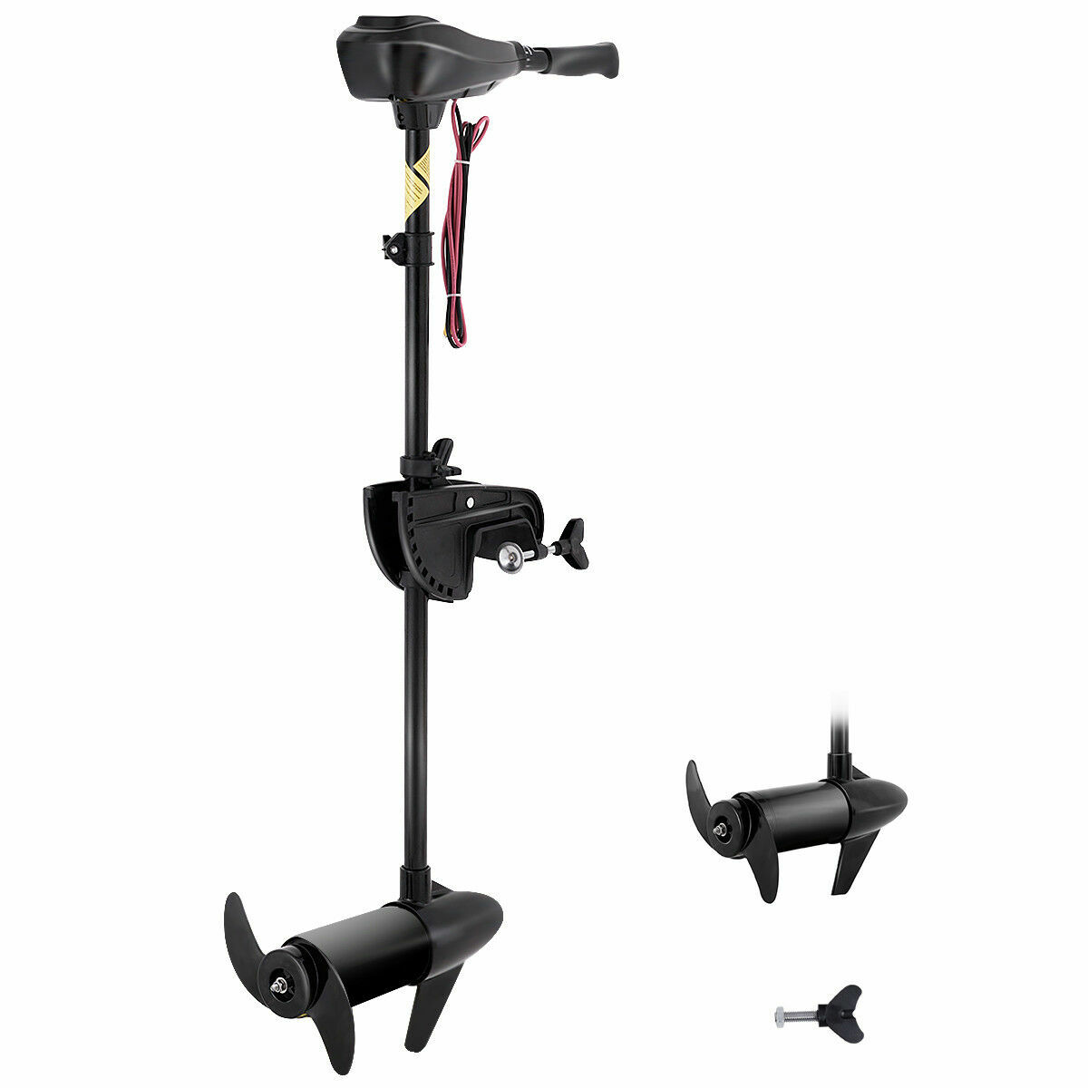 46 LBS Freshwater Transom Mounted Trolling Motor 36" Shaft