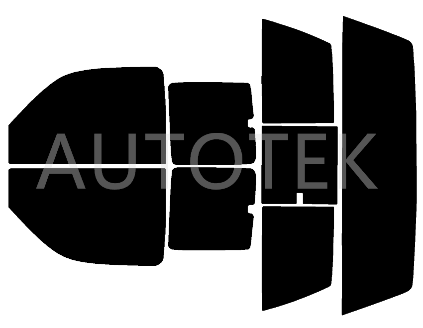 PreCut Window Film for Chevy Silverado Extended Cab 1999-2006 Any Tint Shade