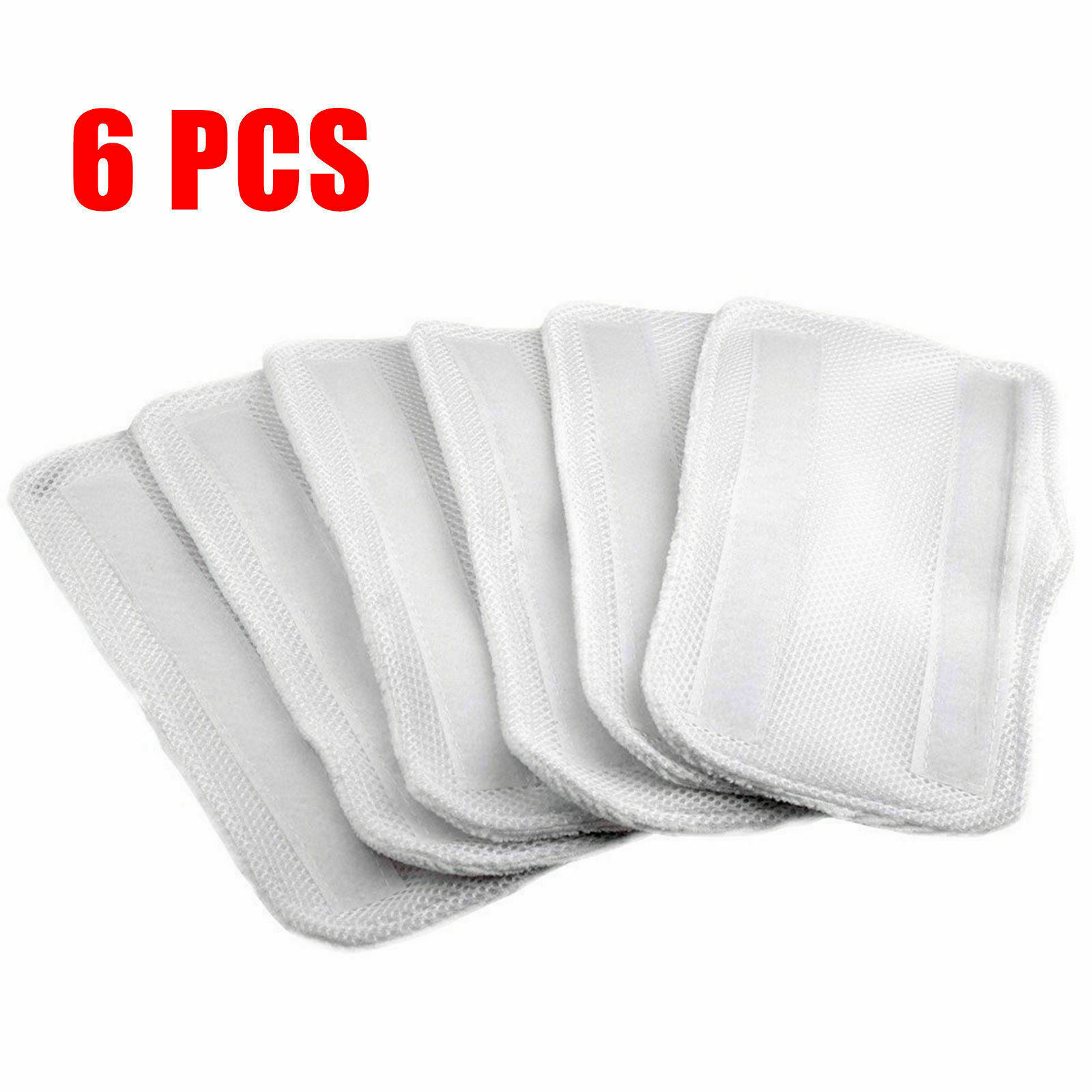 6 PCS Microfiber Replacement Pads For Shark Steam Mop S3251 S3202 XT3010