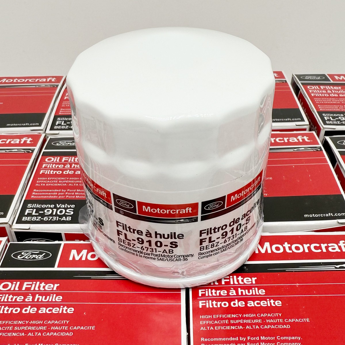 12 Pack Genuine OEM Ford Motorcraft FL-910S BE8Z-6731-AB Oil Filter