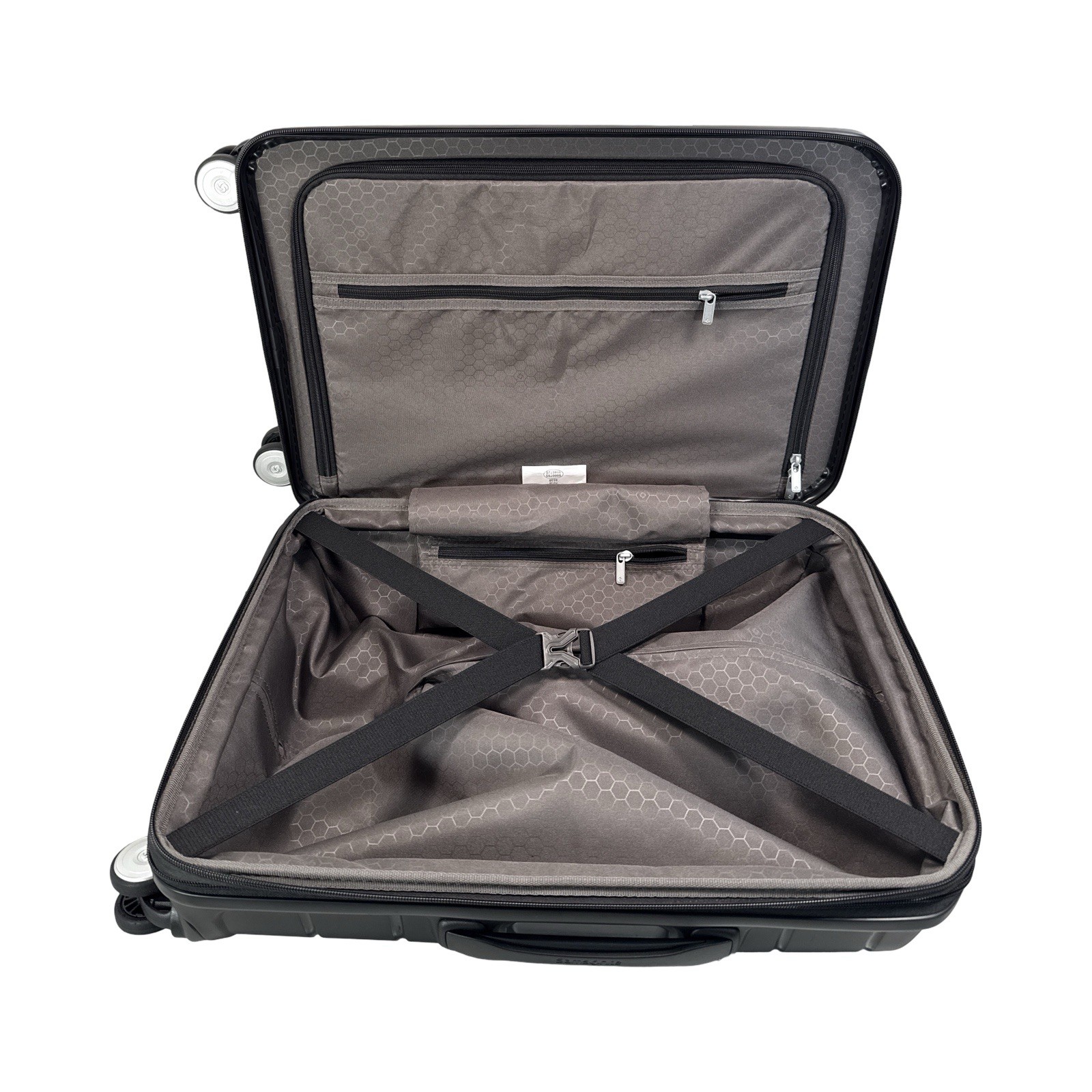 Samsonite 21" Freeform Hardside Carry-On Luggage with Spinner Wheels, Black