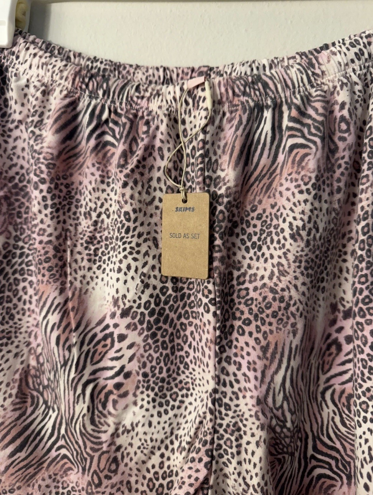 SKIMS SLEEP SHORT SLEEP SET SIZ M