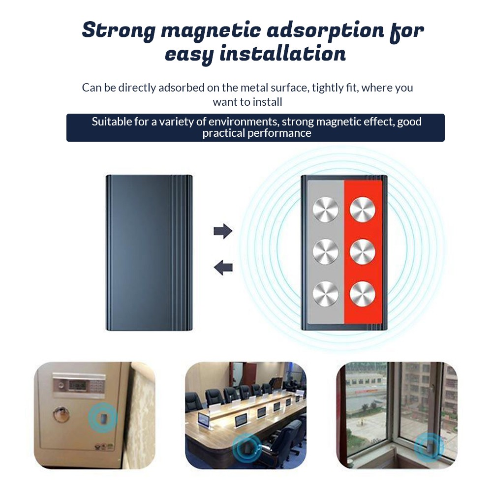 Mini Hidden Spy Voice Activated Recorder Digital Audio Magnetic Dictaphone MP3