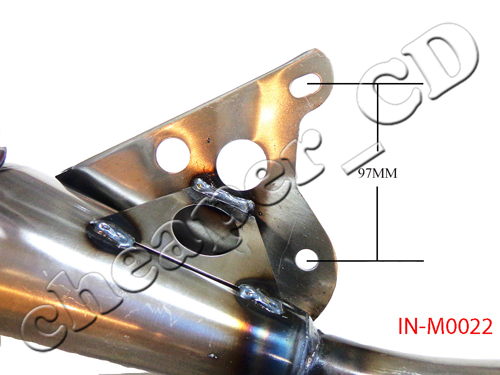 Jog Scooter Performance Muffler Exhaust Pipe 50cc 1E40QMB 1PE40QMB Blue