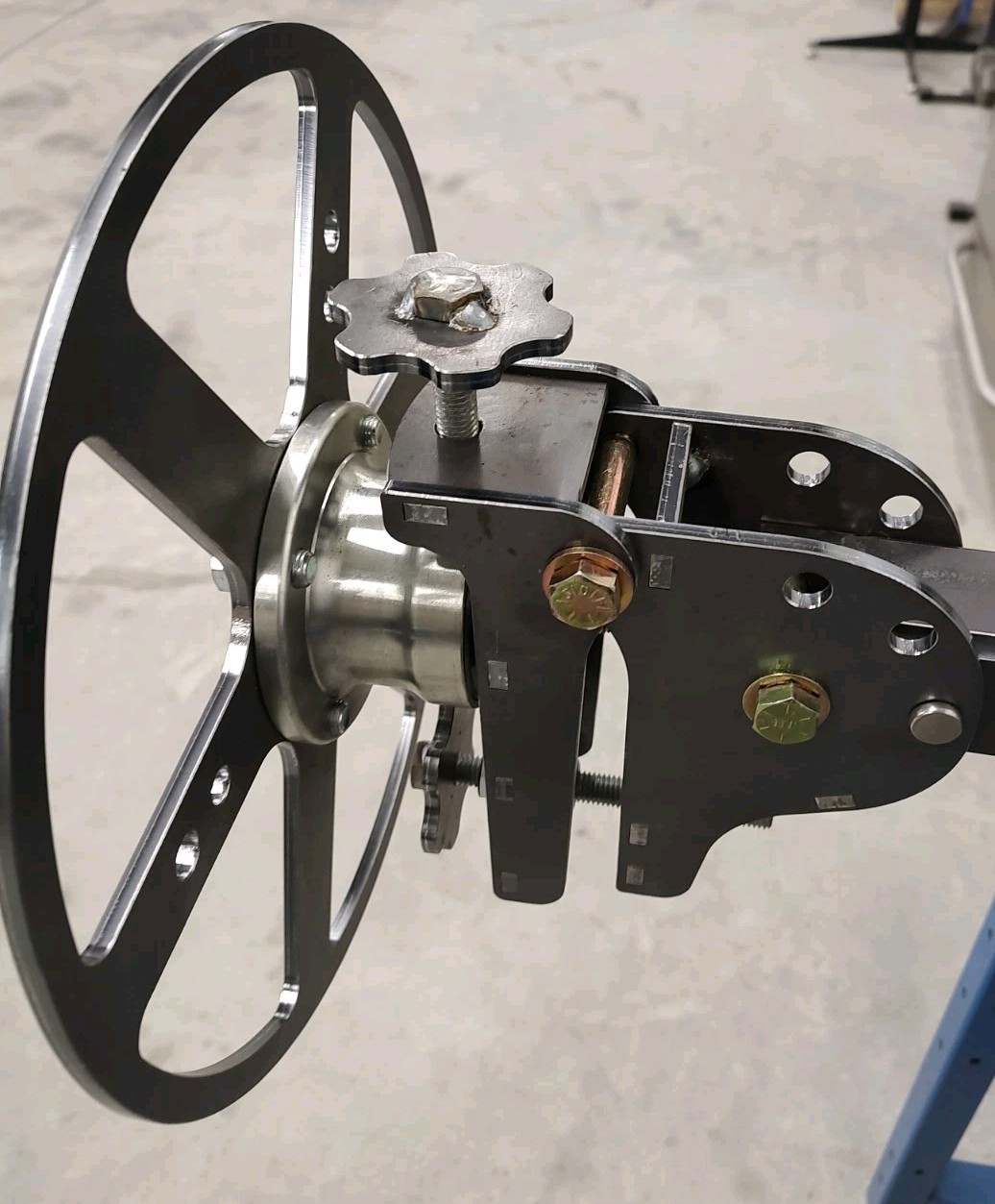 Roll Out Wheel Kit Pipe Welding Laser Cut Mark Graves Grinders