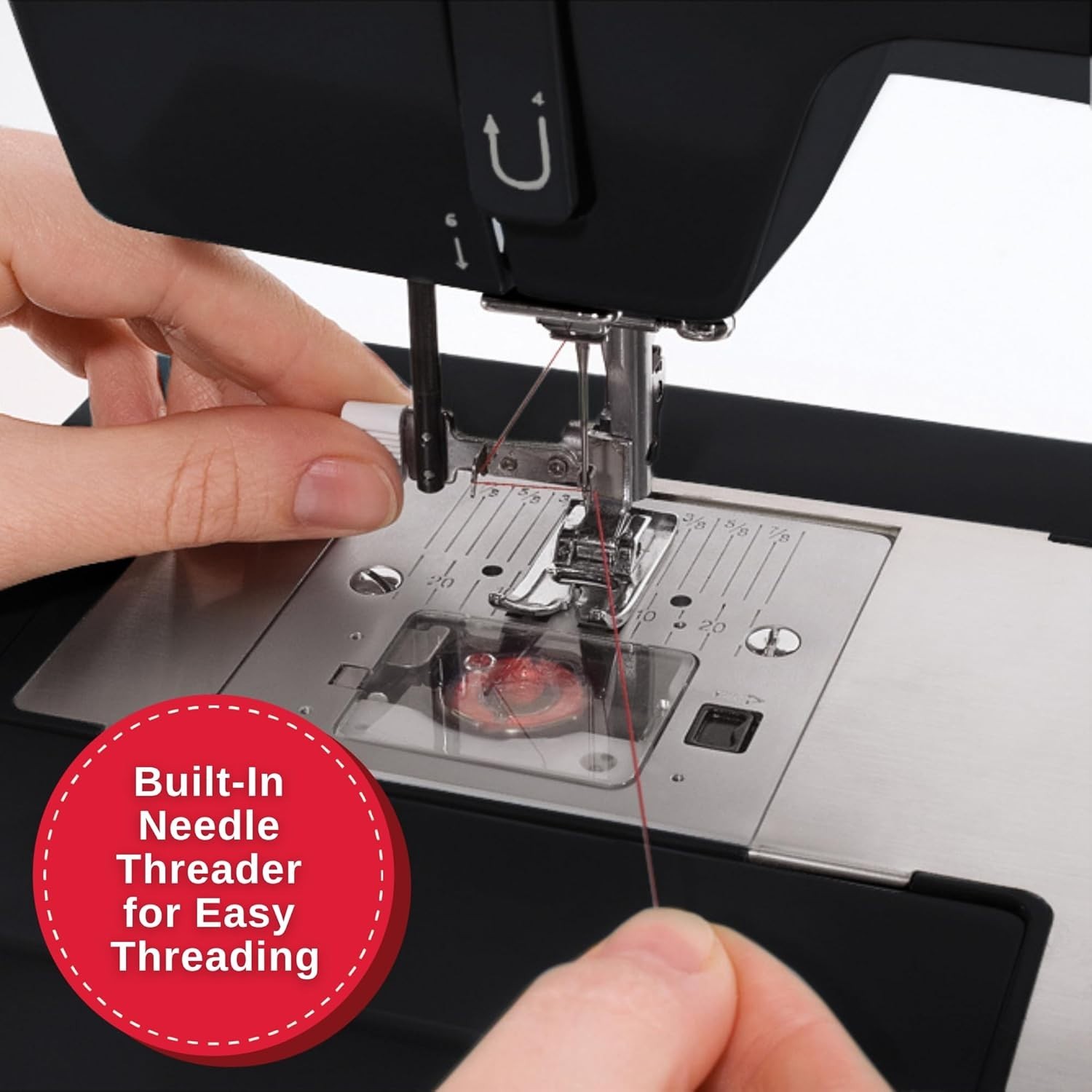 SINGER Heavy Duty 4432 High Speed Black Sewing Machine with Accessory Kit | Stro