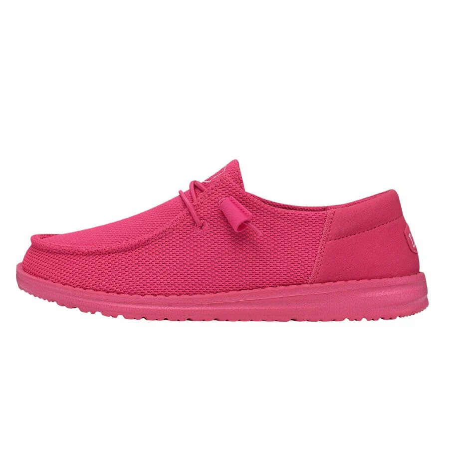 🩷 HEY DUDE ELECTRIC PINK shoes wendy funk mono unisex