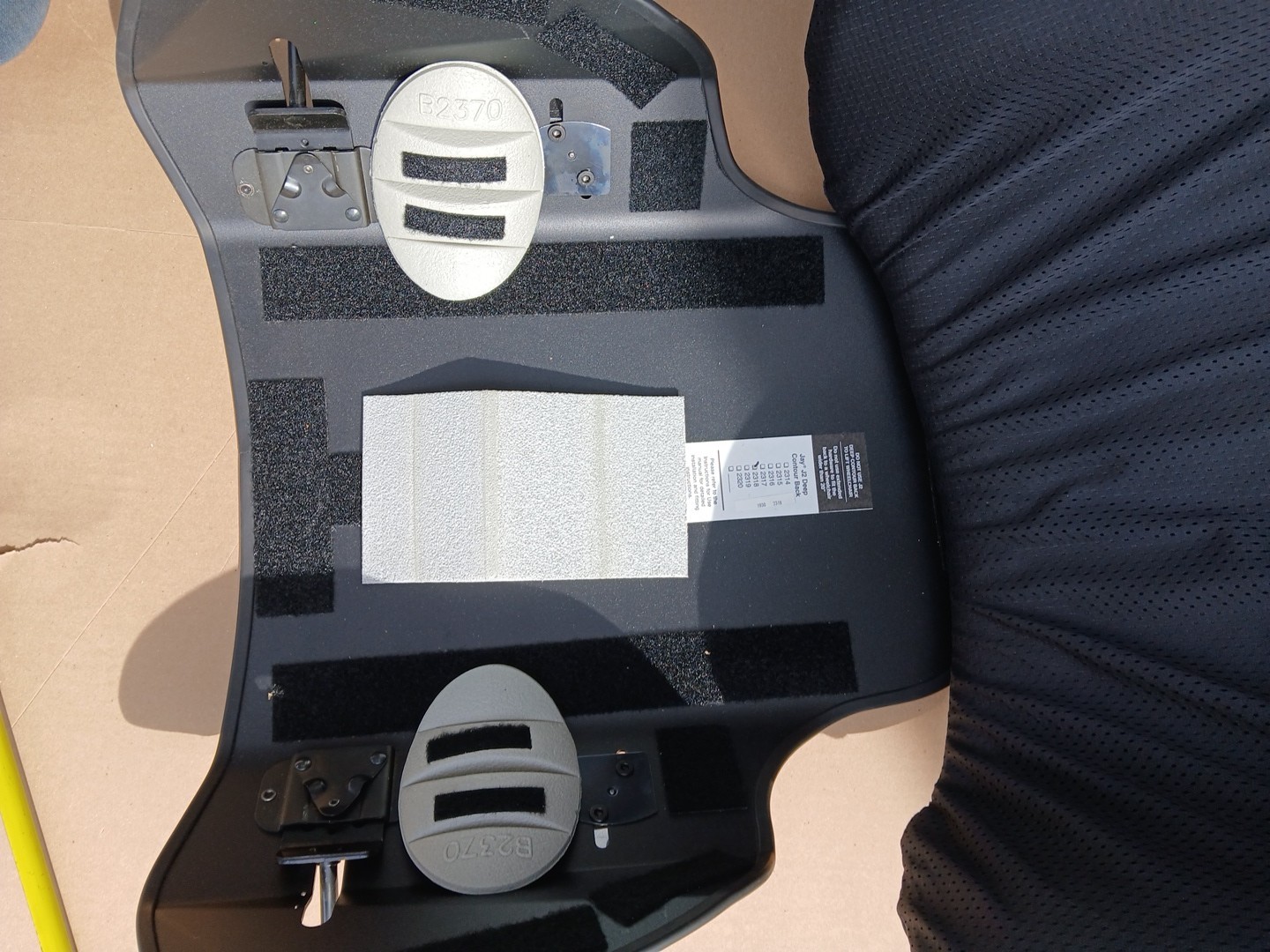 Jay J2 2100 Medical Cushion Back Fluid Seat for Wheelchair Mobility Aid