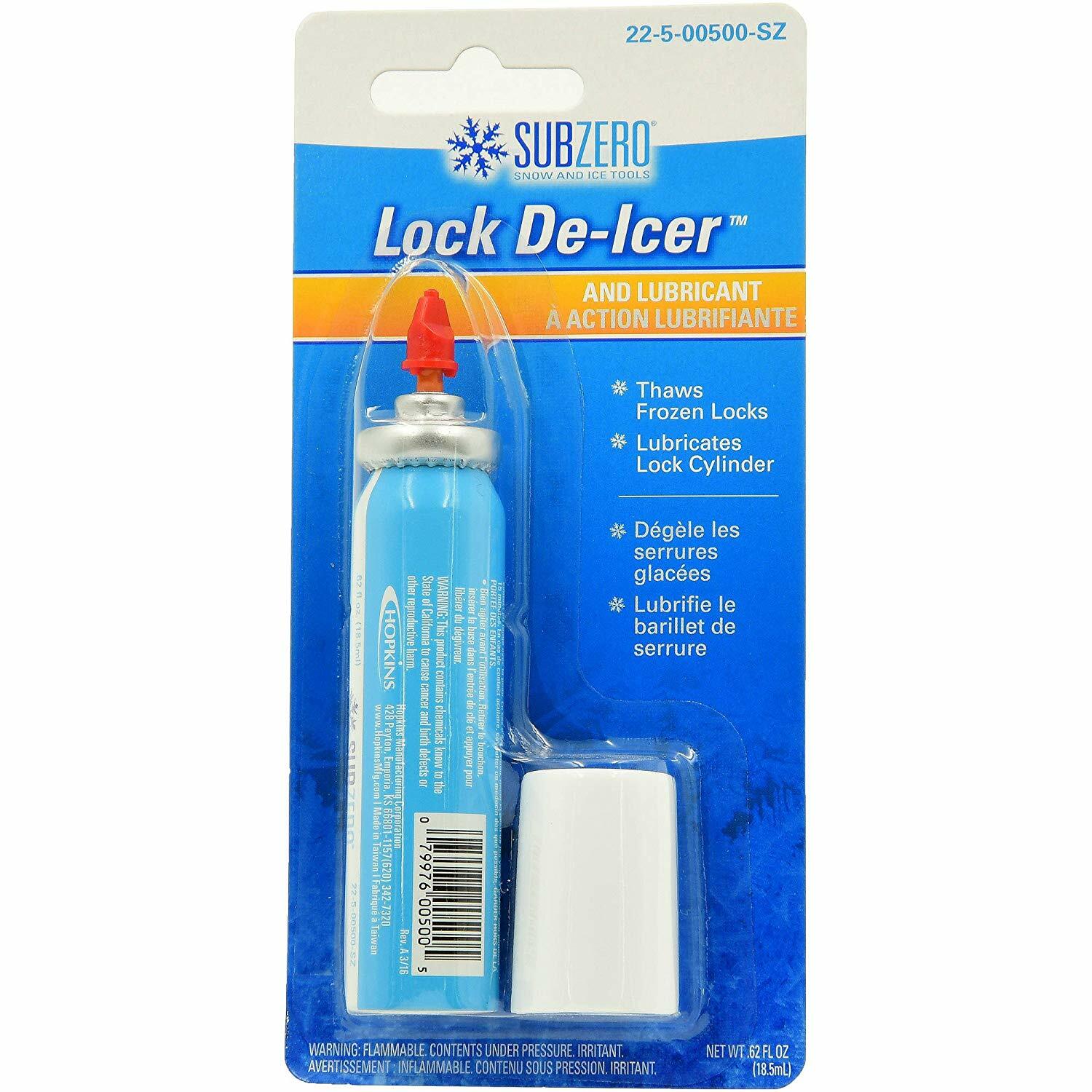 Wholesale Subzero Lock De-Icer 0.62oz, 24 Pieces