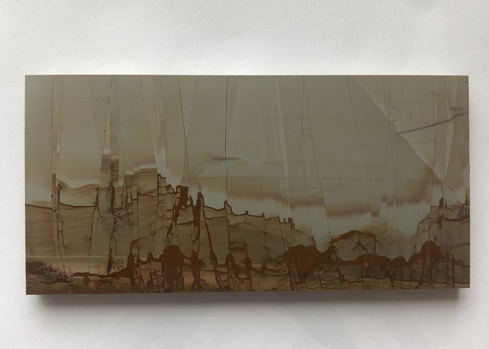 Pietra Paesina Slab (~4" x ~2")