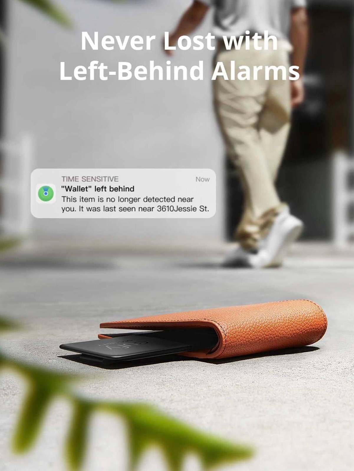 eufy by Anker SmartTrack Card Wallet Tracker Phone Finder Work W/ Apple Find My