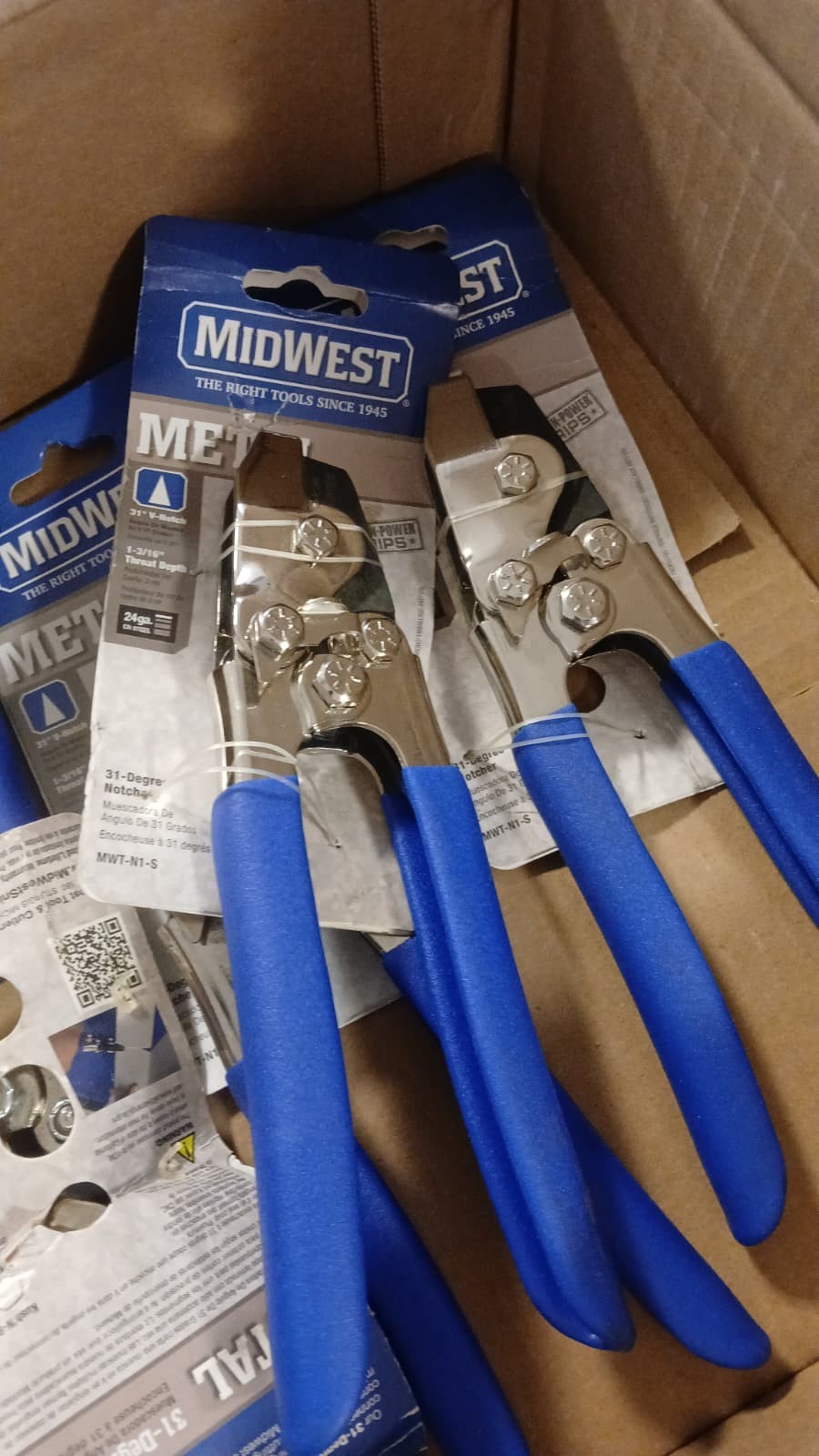 MIDWEST Sheet Metal Notcher - 31-Degree Cold Rolled Steel Notcher - MWT-N1