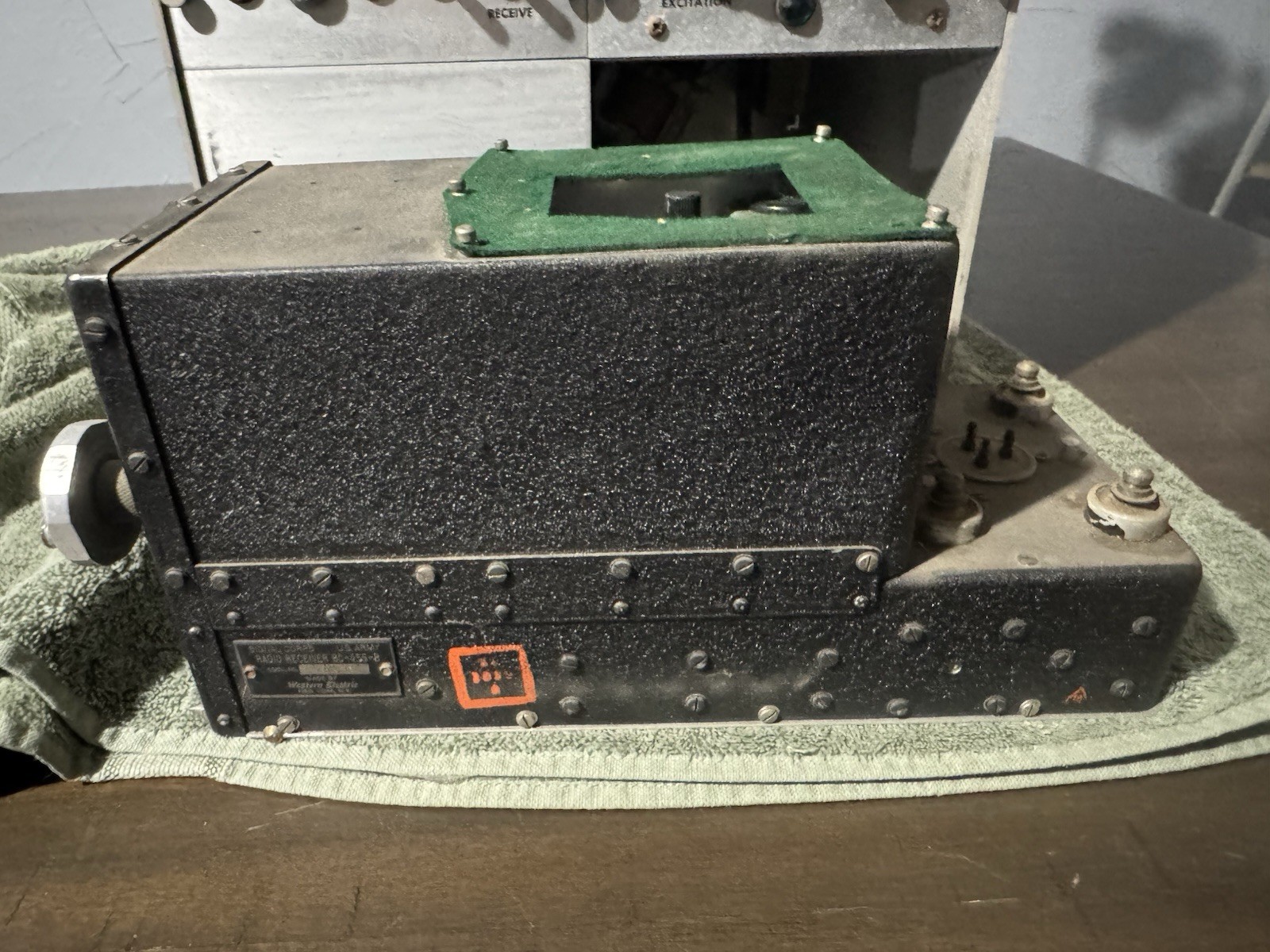 RCA BC-455 BRadio Receiver – U.S. Signal Corps – WWII – ( No tested )