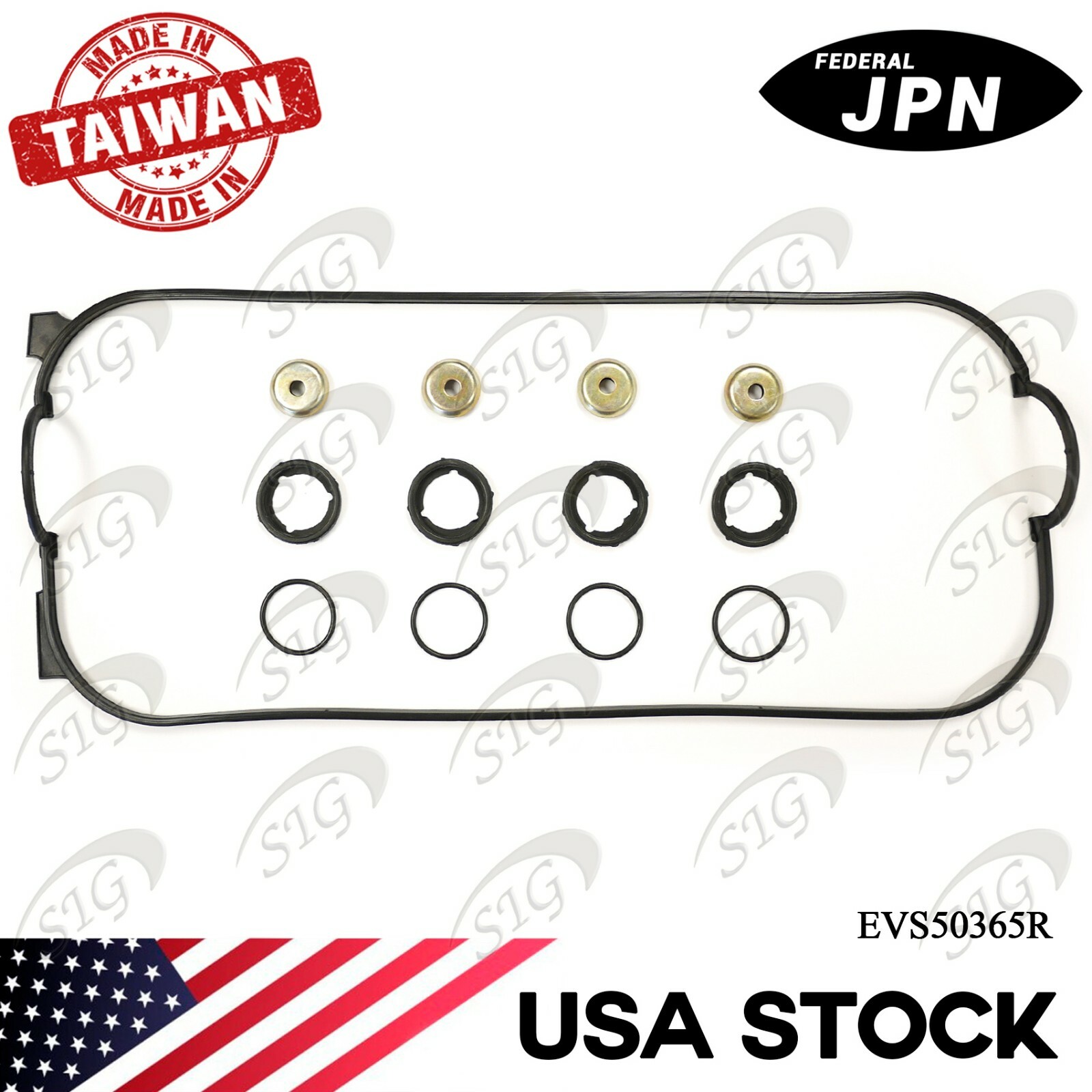 Engine Valve Cover Gasket Set for Honda Accord 1990-1997 2.2L L4 2156cc