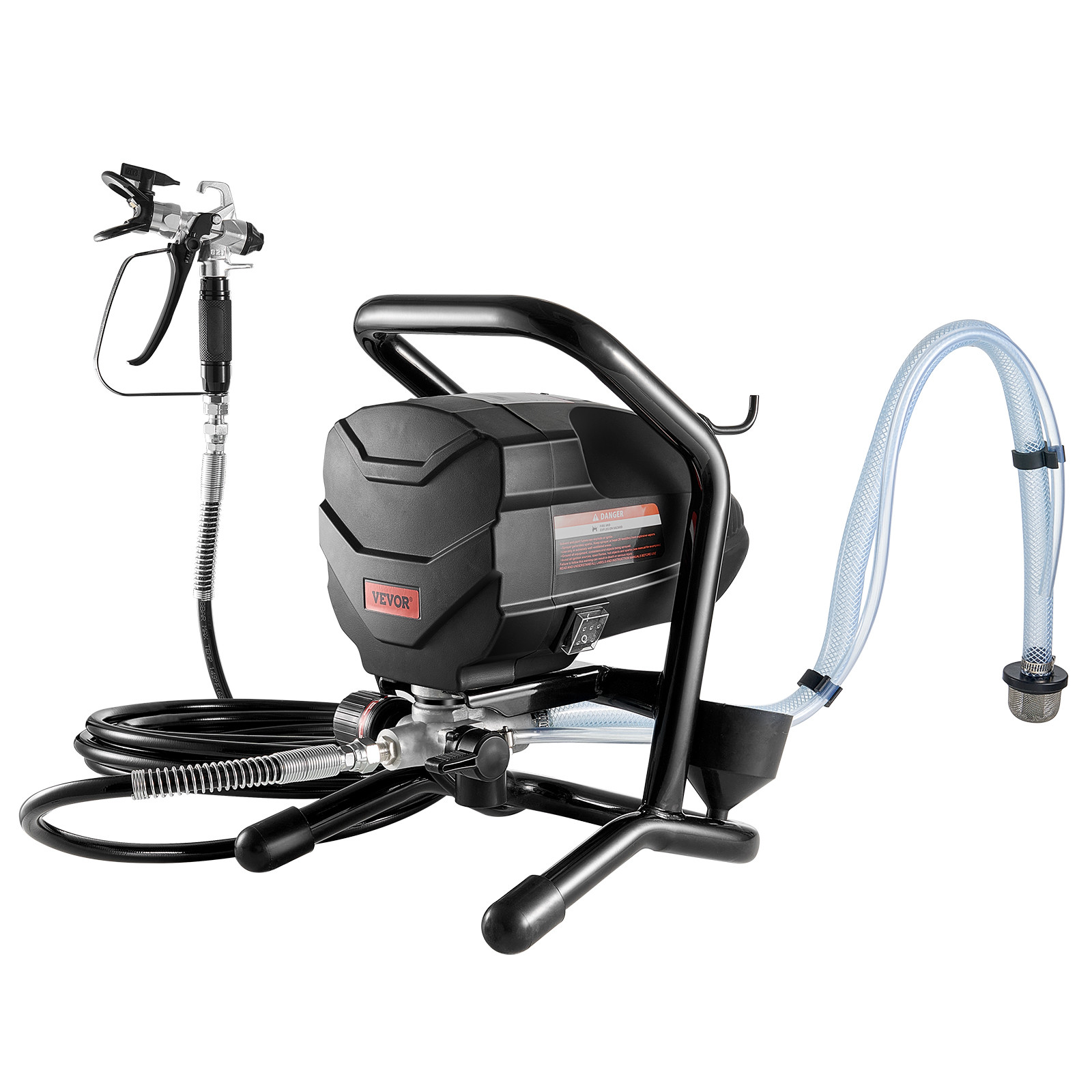 VEVOR Stand Airless Paint Sprayer Electric Paint Sprayer Machine 650W 3000PSI