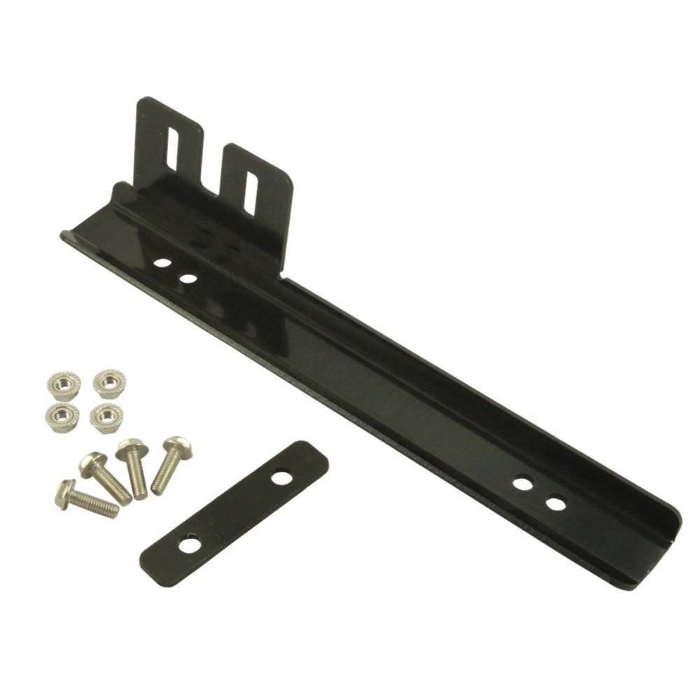 Universal Black Front Bumper License Plate Mount Bracket Relocator Holder NEW