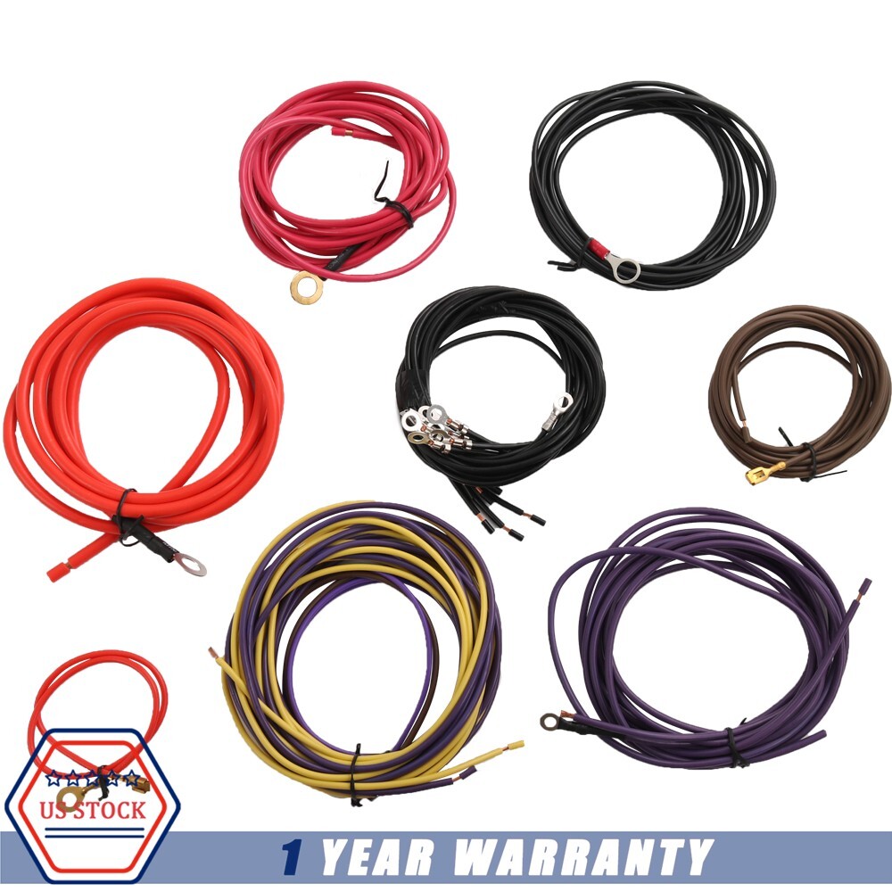 Universal 22 Circuit Wiring Harness Street Hot Rat Rod Custom Wire Kit XL WIRES