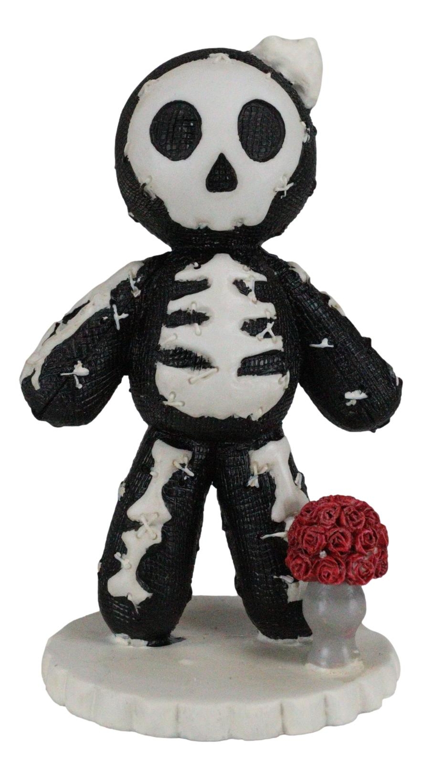 Ebros Pinheadz Monster with Voodoo Stitches Figurine 4.25"H (Voodie Valentine)