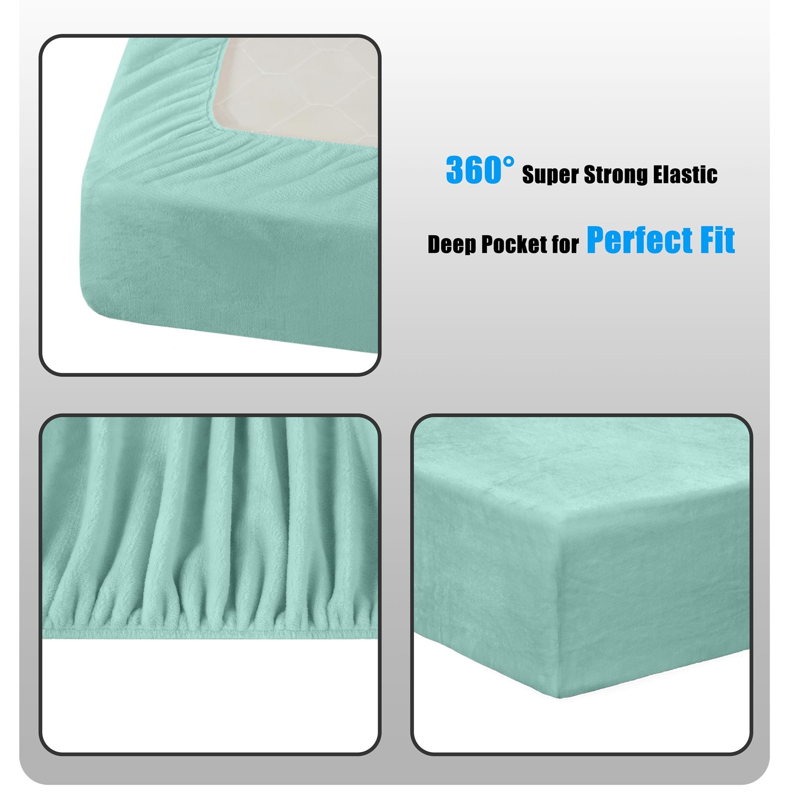 Chezmoi Collection Lavish Extra Soft Microplush Fleece Velvety Bed Sheet Set