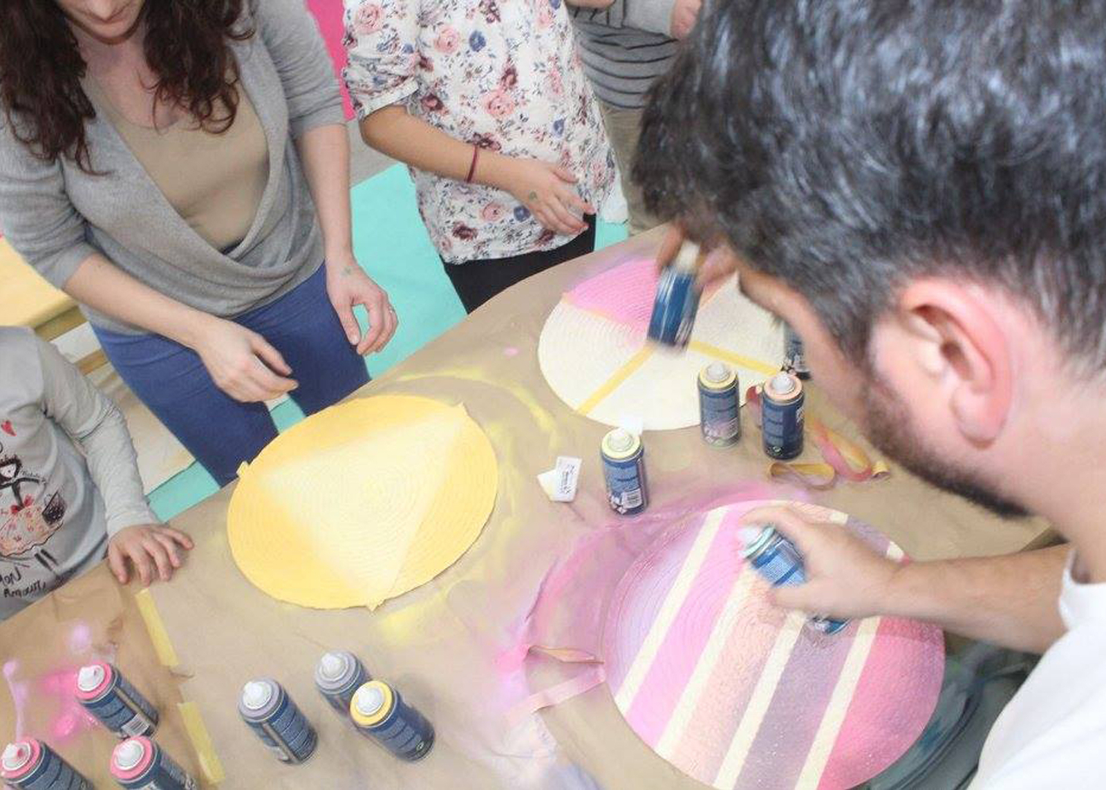 Pintyplus Aqua Water Based Spray Paint, 8 Piece Mini Artist Set - Pastel Colors