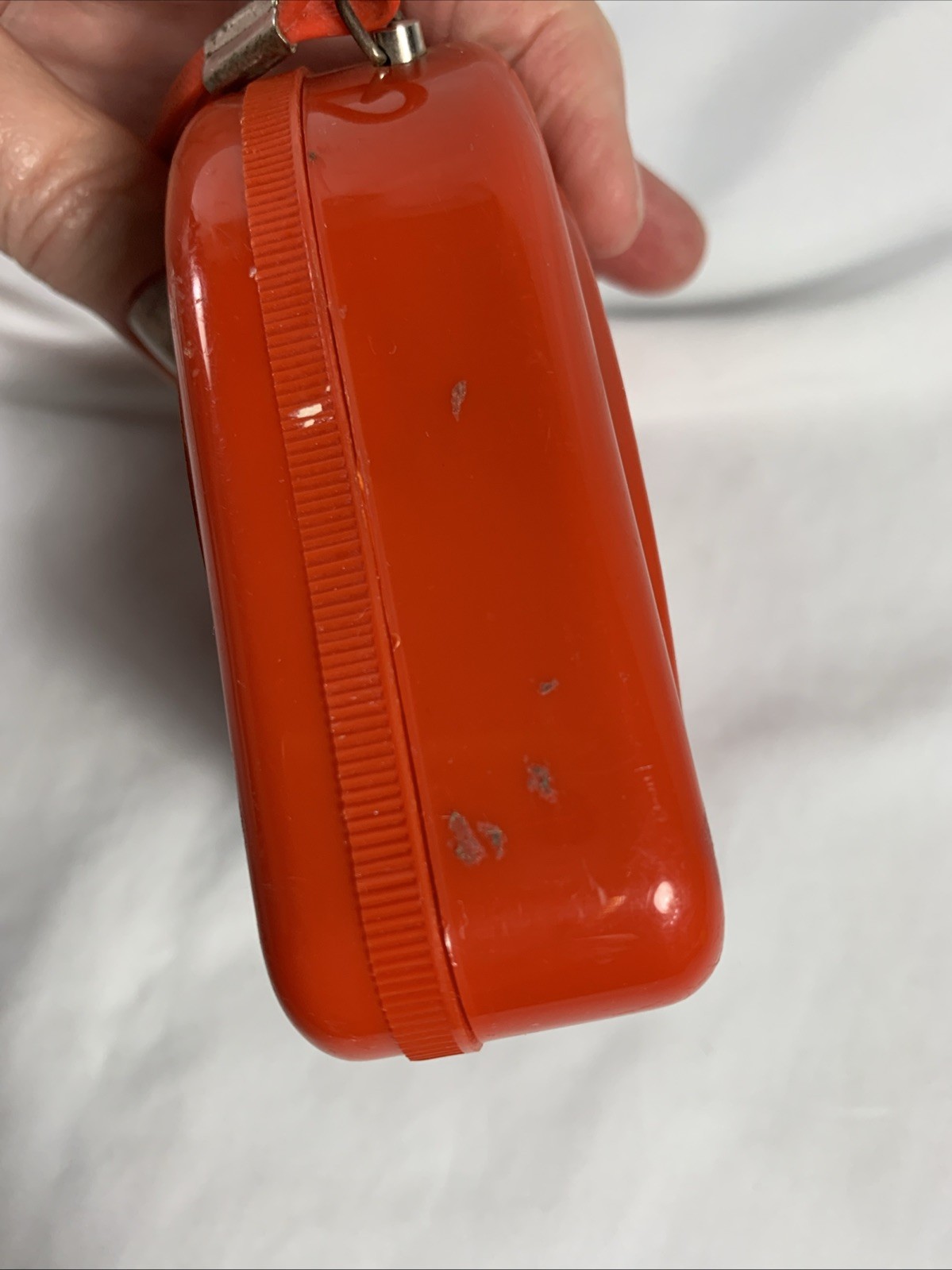 Vintage Kmart Red AM Transistor Radio Wrist Strap **Not Tested**