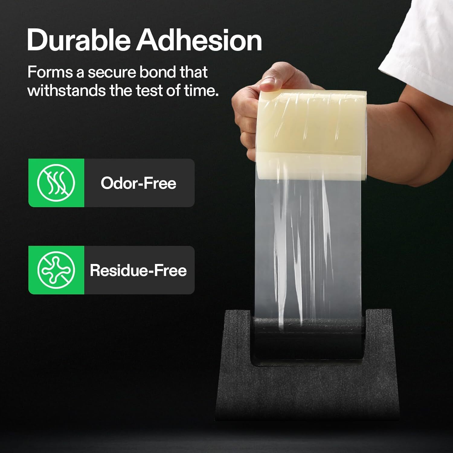 VIVOSUN 6"x108FT Greenhouse Damage Repair Tape, Clear Repair Poly Film Patch