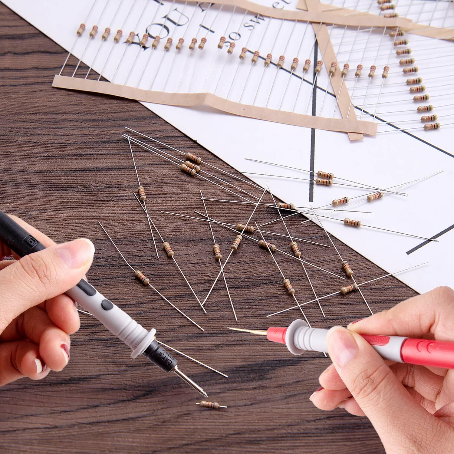 10 Pack~100PACK 10k Ohm Ω 5% Tolerance 1/4W 0.25 Watt Carbon Film Resistor