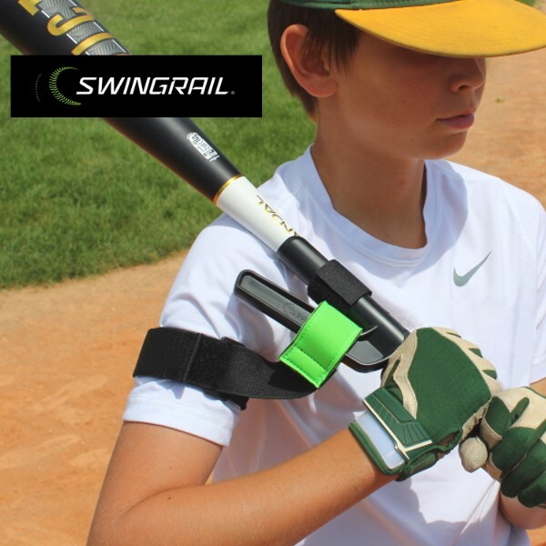 SWINGRAIL Baseball & Softball Swing Trainer - Batting Hitting Aid by SWINGRAIL