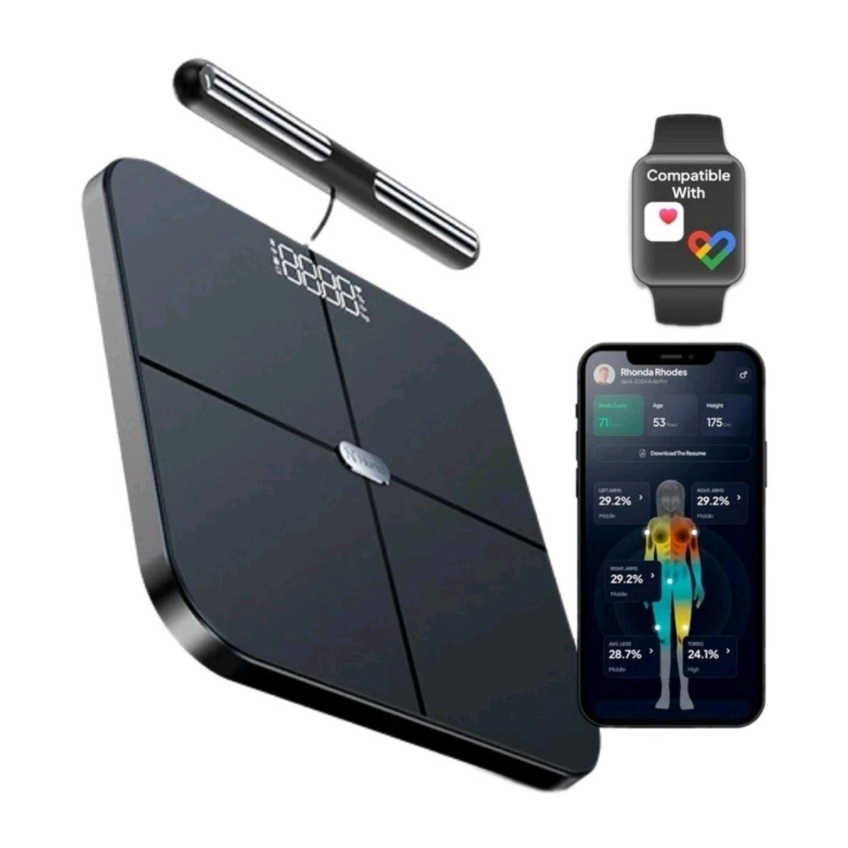 Hume Health The Body Pod at Home Body Analyzer & Scale New Sealed Free Shipping