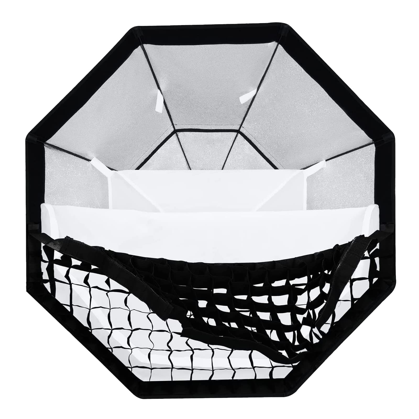 Godox Octagon Softbox 37" 95cm Bowens Mount and Honeycomb Softbox for Monolight