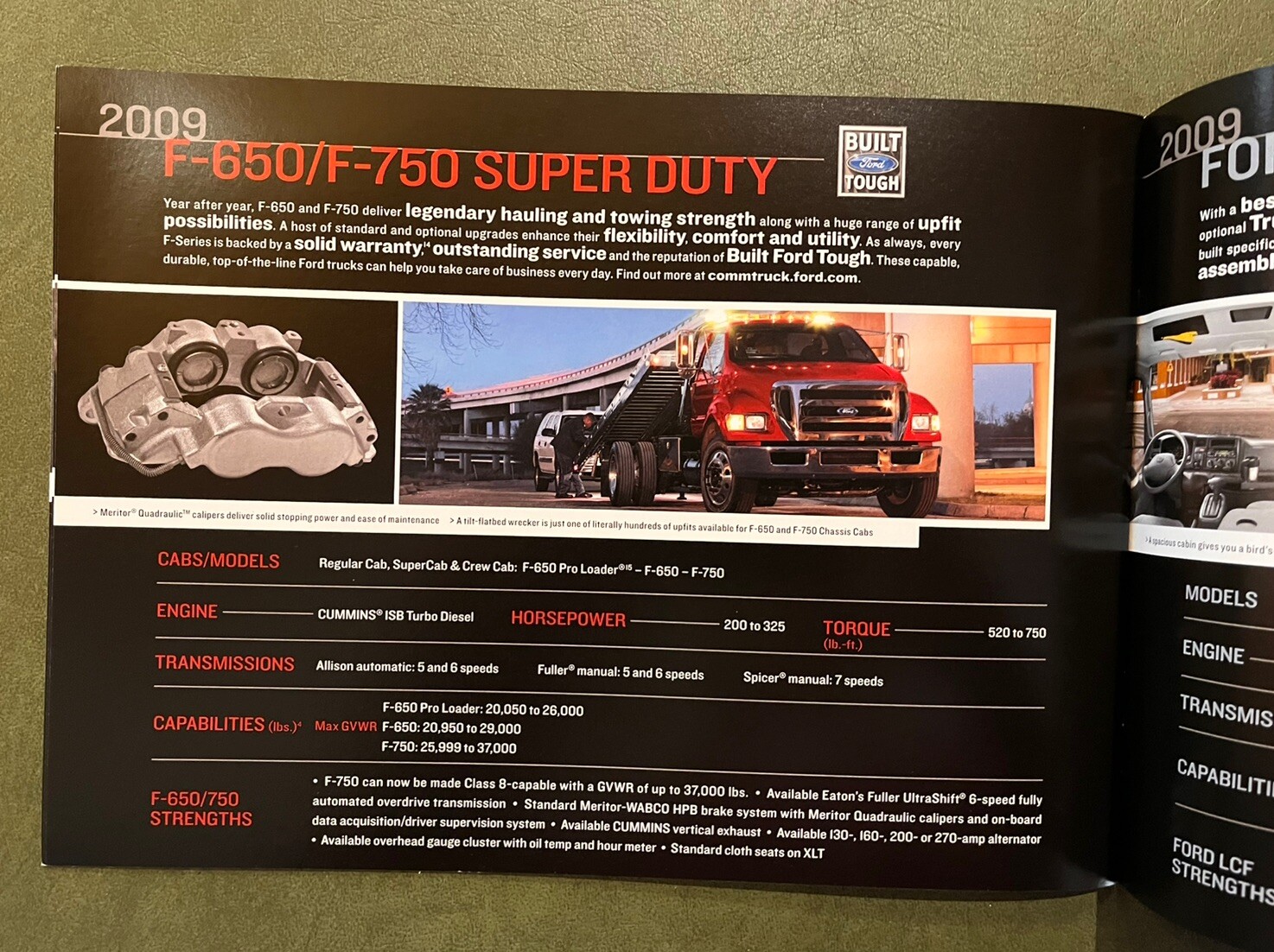 2009 Ford Commercial Trucks Dealer Sales Brochure