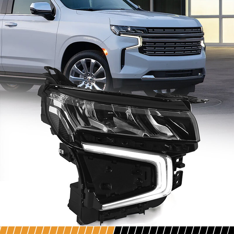 For 2021-2023 Chevy Tahoe Suburban Full LED Headlight Headlamp Passenger Right