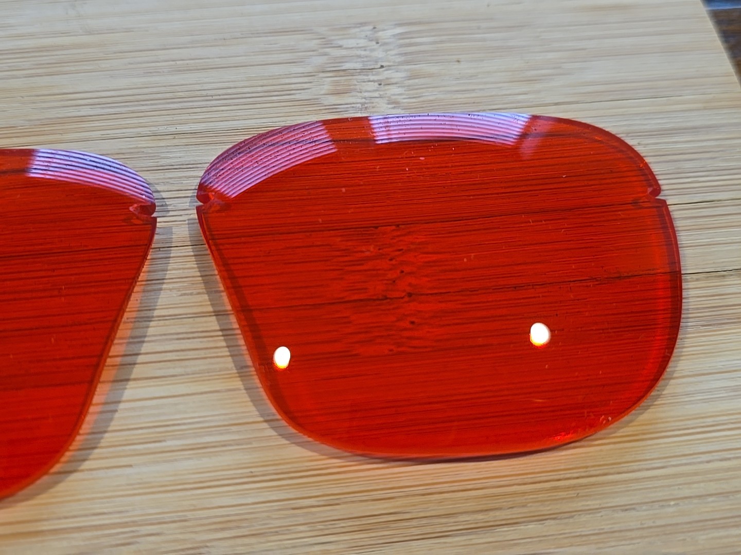 Vintage Decot Hy-Wyd Shooting Glasses 3 Lens Set & Case