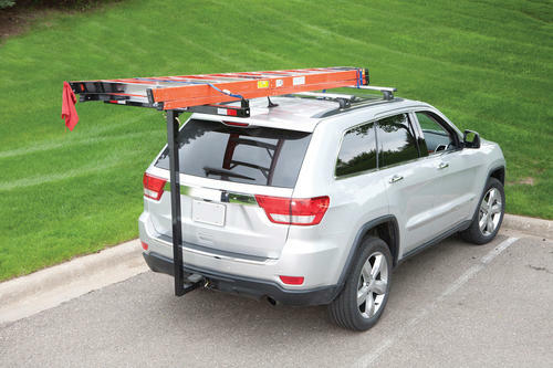 350LB Load Extender Truck Hitch Support Haul Ladder Lumber Rack Roof Tailgate