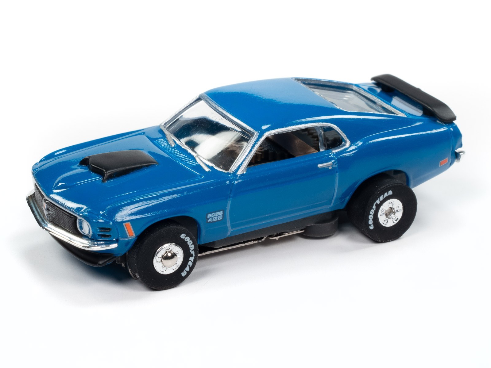 Auto World 1970 Ford Mustang Boss 429 HO Scale Slot Car SC411