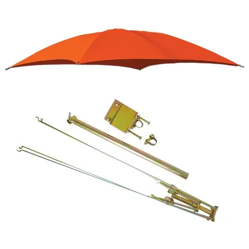 Tractor Umbrella Assy for ROPS Mounts 54" 10 oz. Duck Canvas - Orange