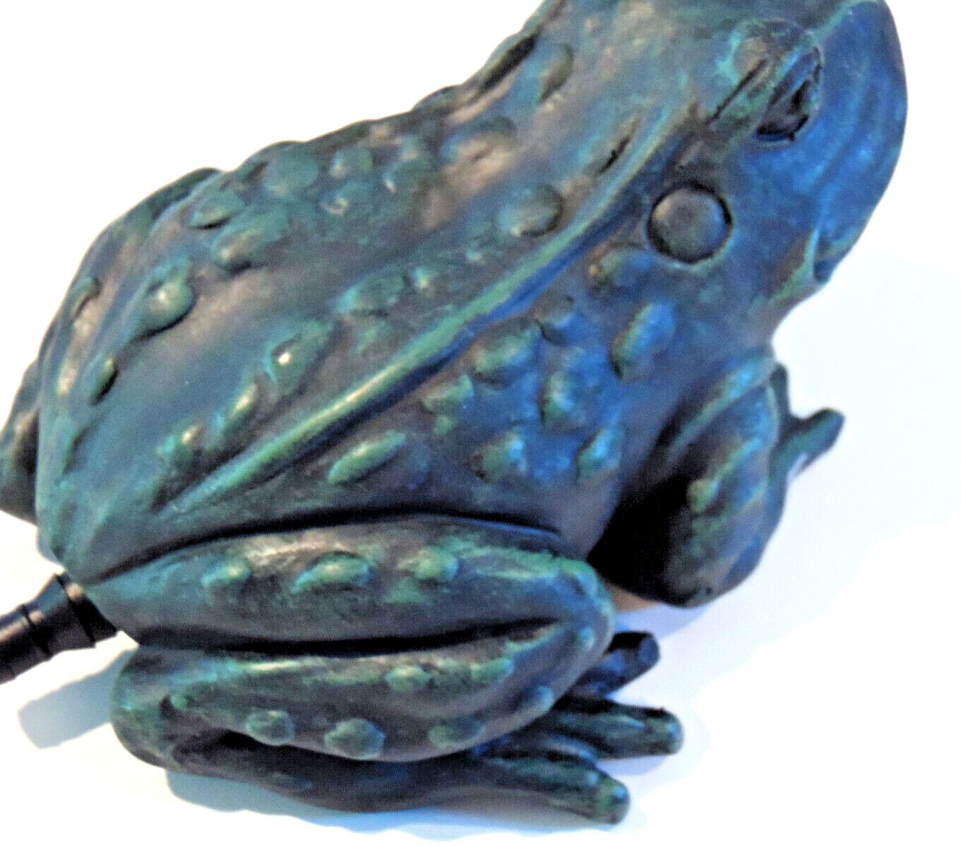 Pond Frog Spitter Tetra Aerator Water Fountain Feature 6" Decoration