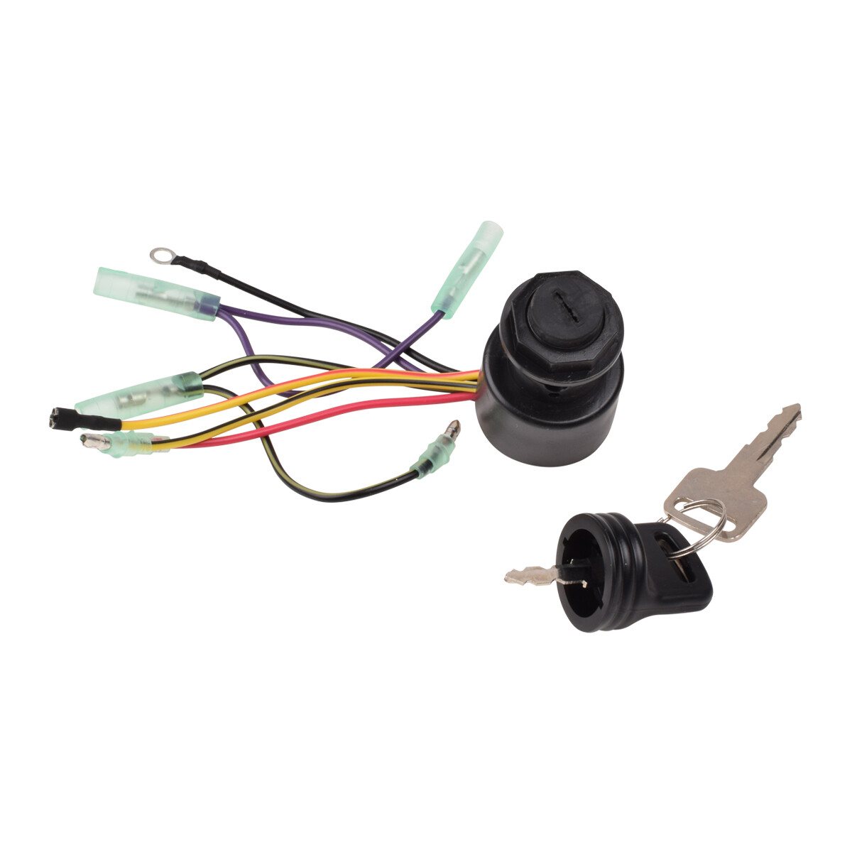 Ignition Switch w/Keys for Mercury Outboard Push to Choke 87-17009A5 A2 6-Wire