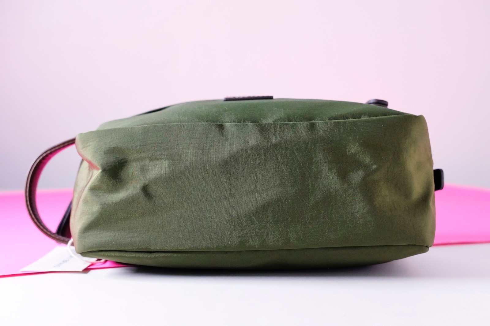 Lucky Brand Organizer Bag Travel Pack Toiletry Dopp Kit Olive Green