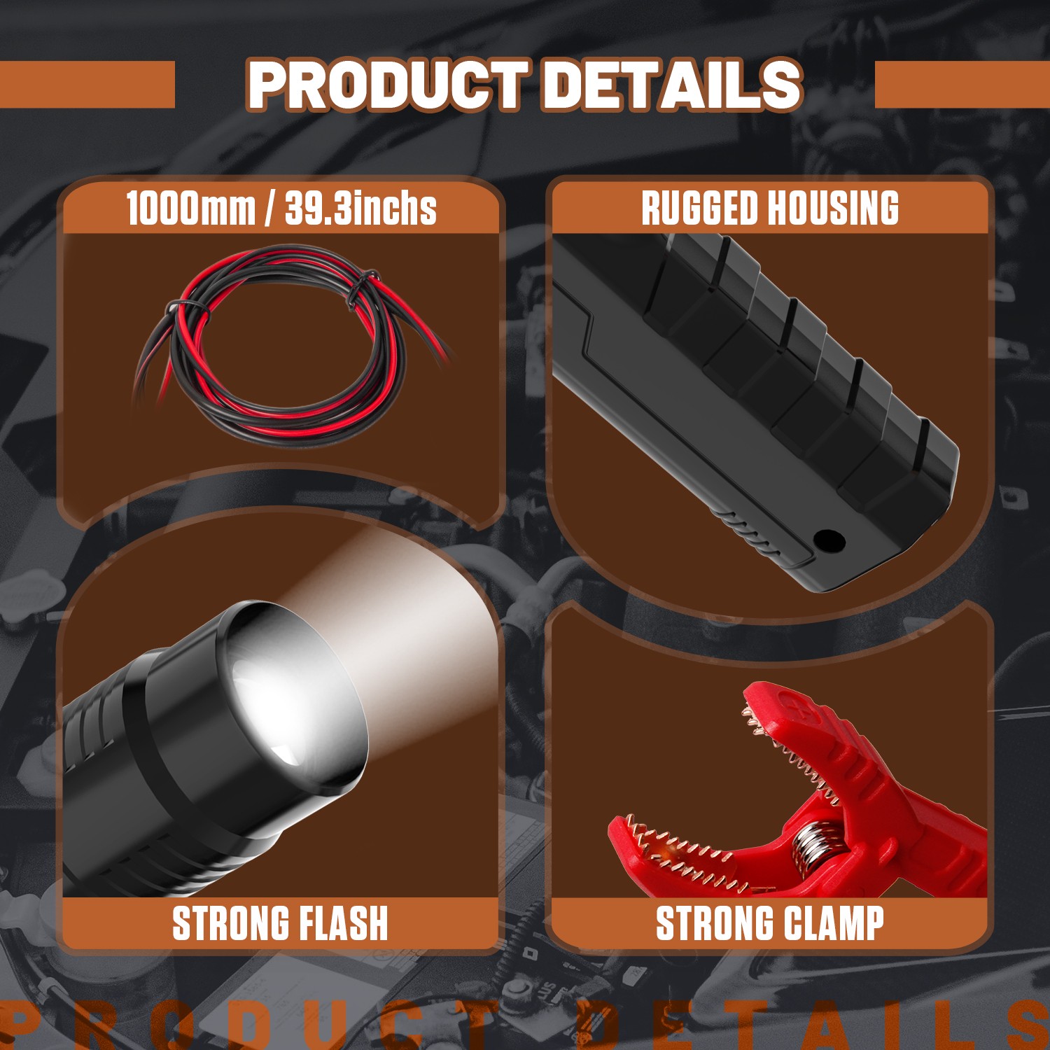 Petrol Engine Ignition Timing Gun 12V Timing Tool with Xenon Flash Professional