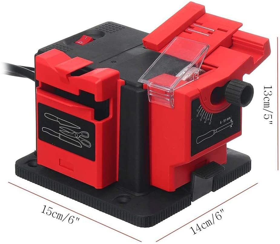 Universal Sharpening Station, Multifunctional Sharpener for Drill Knife Chisel