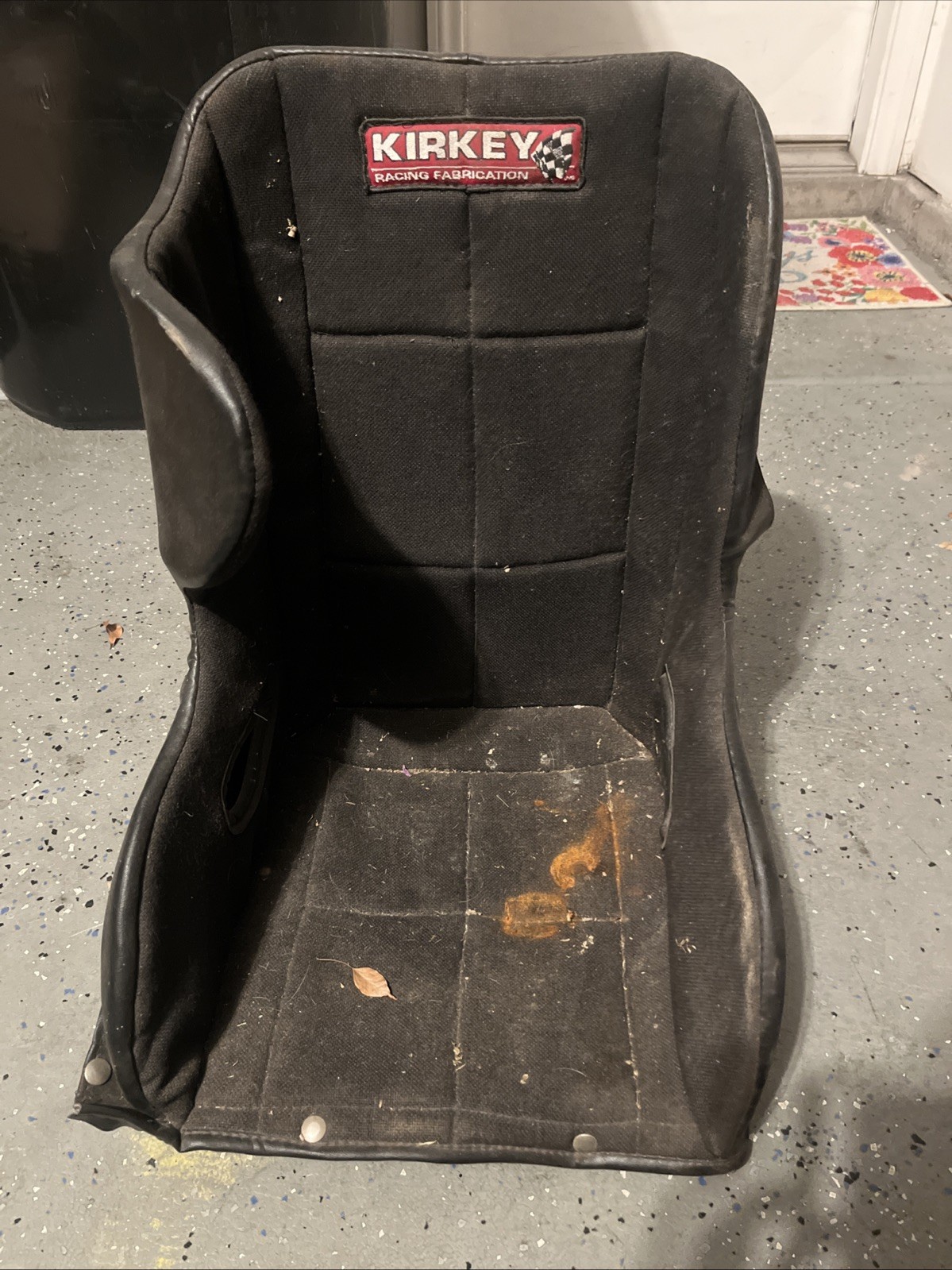 Vintage Kirkey NOS Low Back Aluminum Oval Racing Seat SprintCar Midget Champ